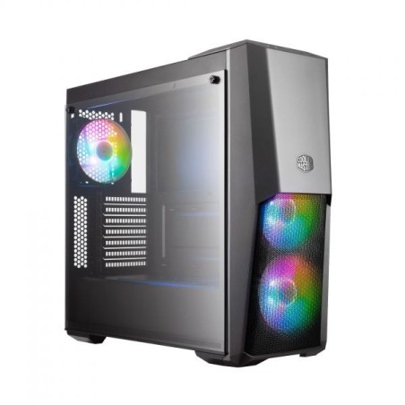 CASE MID-TOWER NO PSU MASTERBOX MB500 ARGB 2USB3 BLACK WINDOW