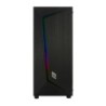 CASE MID-TOWER NO PSU IRON V8 BLK 1USB3 2USB2 VETRO TEMPERATO RGB FAN