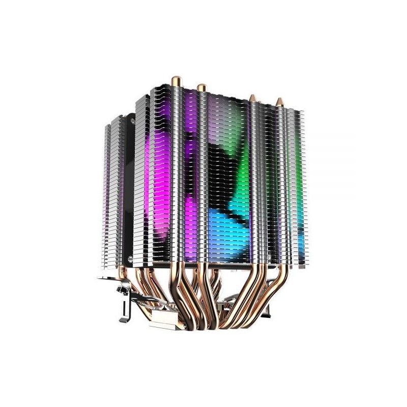 VENTOLA BLIZZARD MINI DUAL TOWER RGB 90MM LGA 1151-2011 AMD AM3-AM4