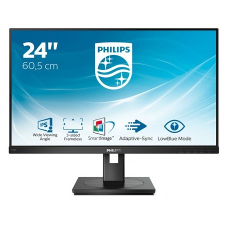 MON 23.8"IPS VGA DP HDMI VGA MM PHILIPS 242S1AE PIVOT REG ALTEZZA