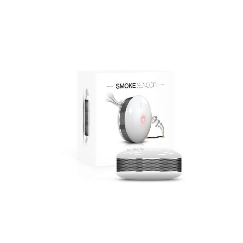 SMOKE SENSOR Z-WAVE5 SENSORE FUMO E TEMPERATURA