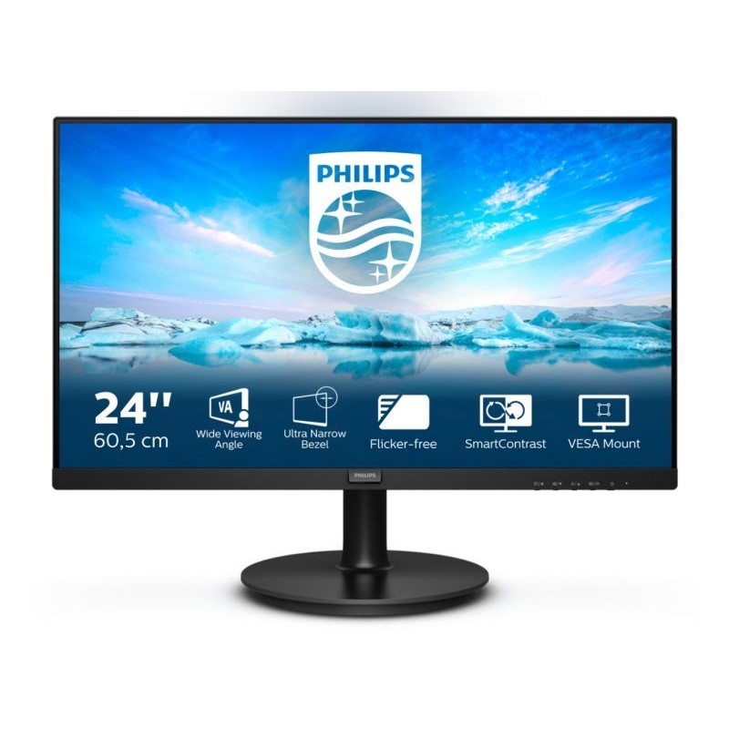 MON 23,6"VA MM VGA HDMI 4MS PHILIPS 241V8LA/00 16:9 3000:1