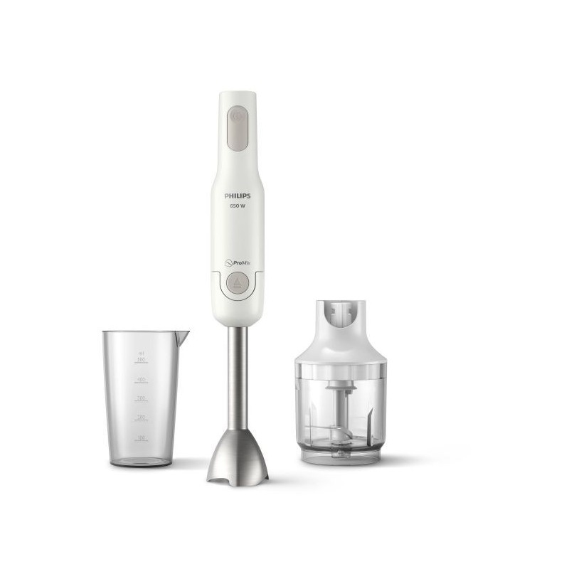 PHILIPS FRULLATORE MINIPIMER IMMERS HR2535/00 ACCIAO 650W