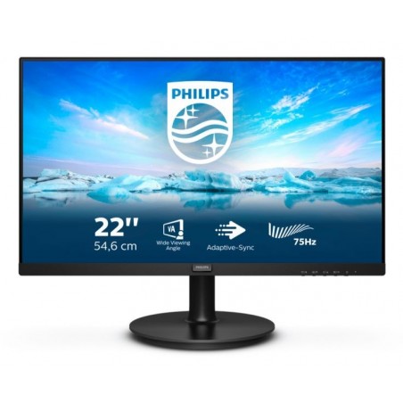 MON 21,5"VA VGA HDMI VESA DVI PHILIPS 221V8LD/00 4000:1 4MS