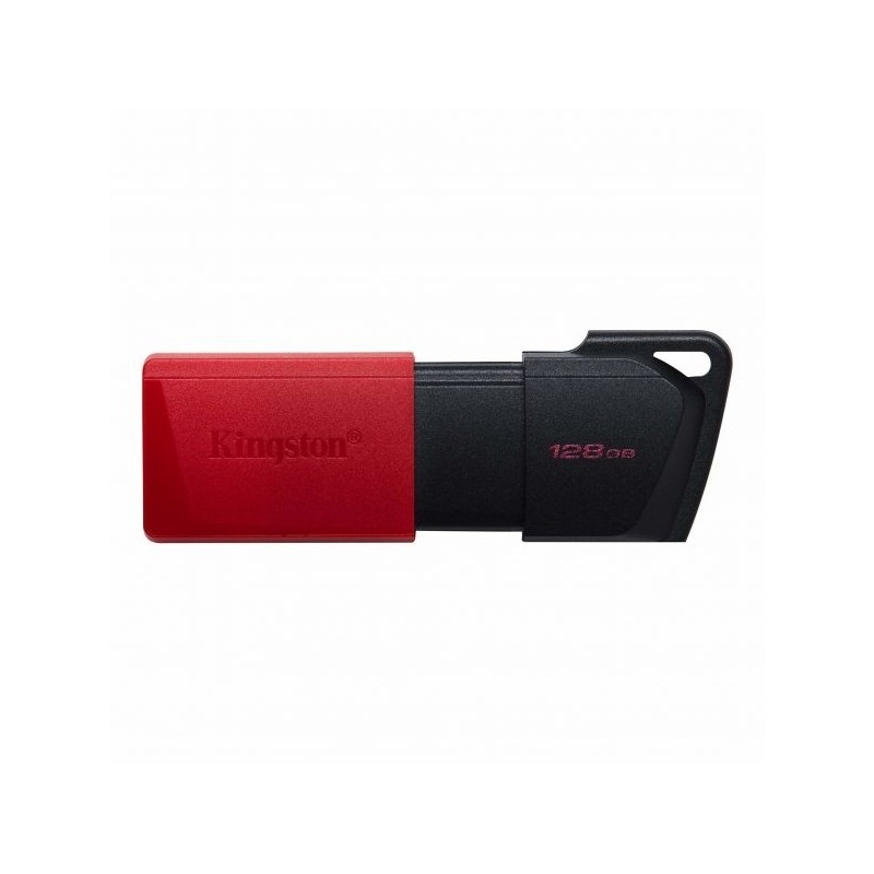 PEN DRIVE 3.2 128GB TYPE-A EXODIA M BLACK/RED KINGSTON CAPPUCCIO REMOVI