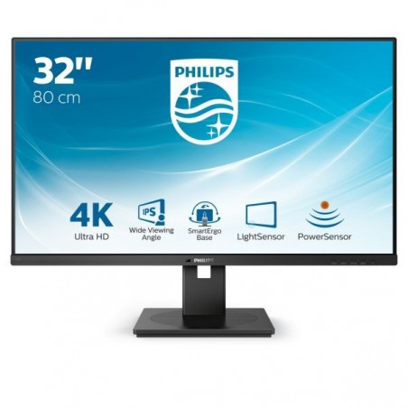 MON 31,5"VA MM 4K  HDMI DP PHILIPS 328B1/00 16:9 PIVOT REG ALT