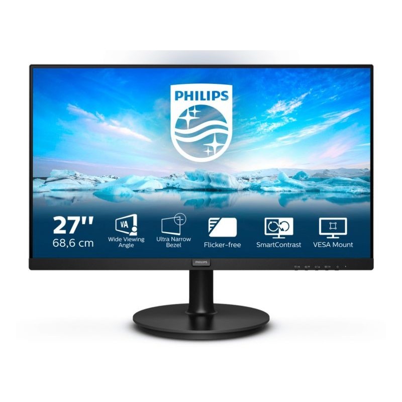 MON 27"VA VGA HDMI 4MS COMP MAC PHILIPS 271V8L/00 16:9 3000:1