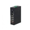 SWITCH 8P POE +1P SFP +1P GBIT V2 UNMANAGED - INDUSTRIALE DAHUA