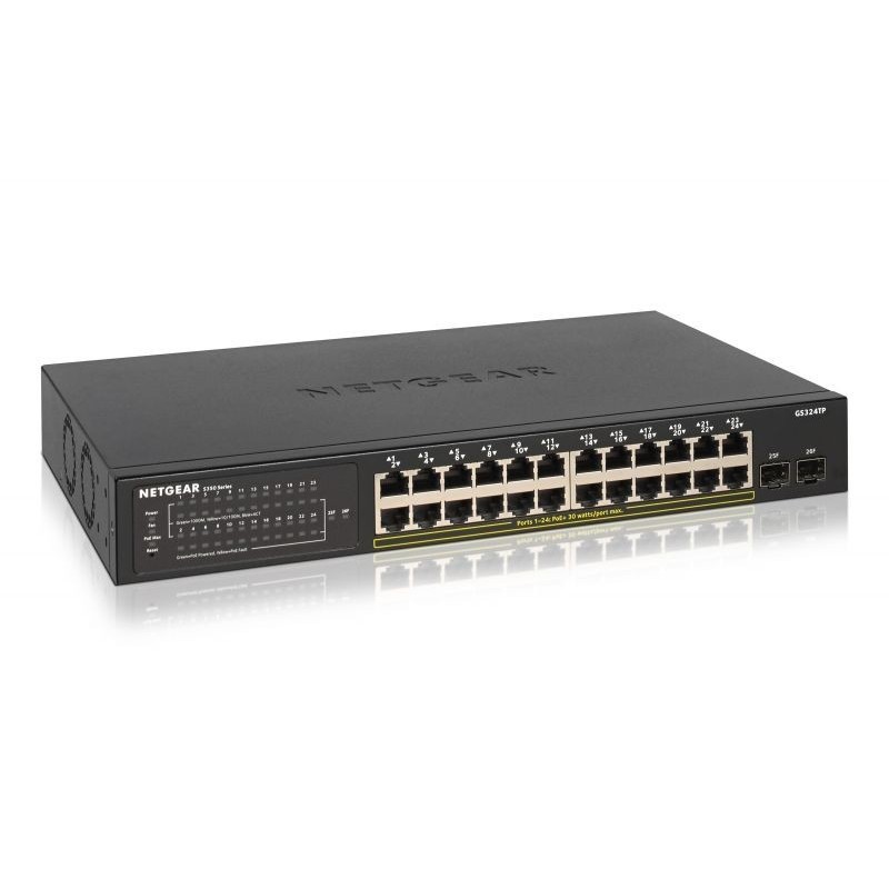 SWITCH 24P GIGABIT POE + SMART MANAGED PRO 2P SFP