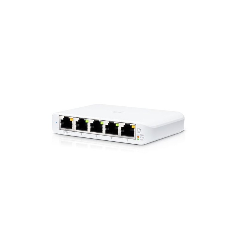 SWITCH 5P GIGABIT COMPACT DESKTOP 150GR 107-70-21MM UBIQUITI