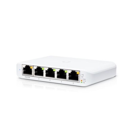 SWITCH 5P GIGABIT COMPACT DESKTOP 150GR 107-70-21MM UBIQUITI