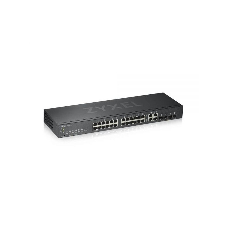 SWITCH 24P GIGABIT 4P DUAL GIGABIT IPV6 VLAN RACK 19" NEBULA