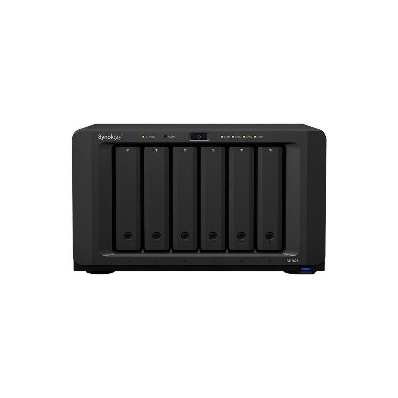 NAS SYNOLOGY DS1621+ 6HDD/SSD SATA 3.5"/2.5" 2 X SSD 4GB DDR4