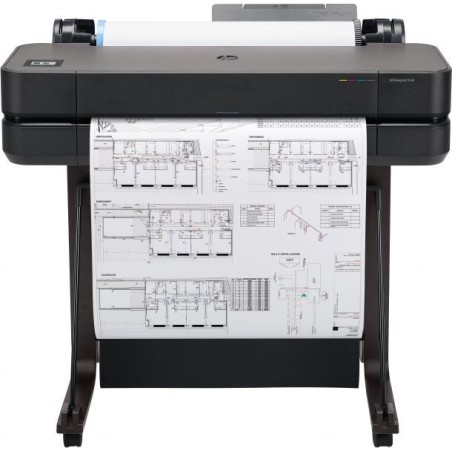 PLOTTER HP A1 24"T630 4INK LAN USB 30SEC/A1+PIEDISTALLO E RACCOGLITORE