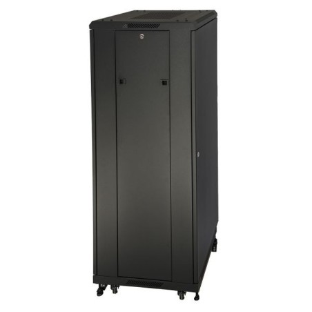 ARMADIO DA TERRA 19" 42 UNIT&-192, 2055-600-600 DA ASSEMBLARE NERO