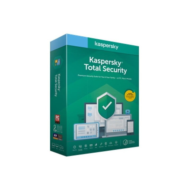 TOTAL SECURITY 1Y 3U 2020 KASPERSKY 