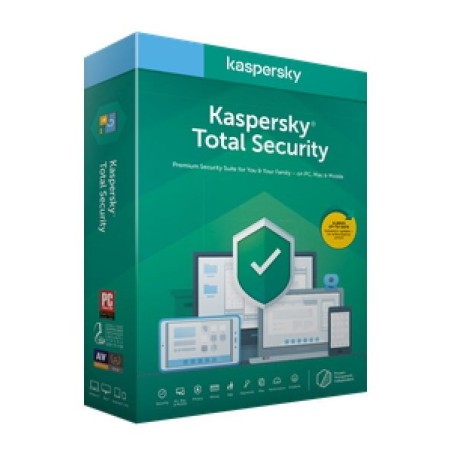 TOTAL SECURITY 1Y 3U 2020 KASPERSKY 