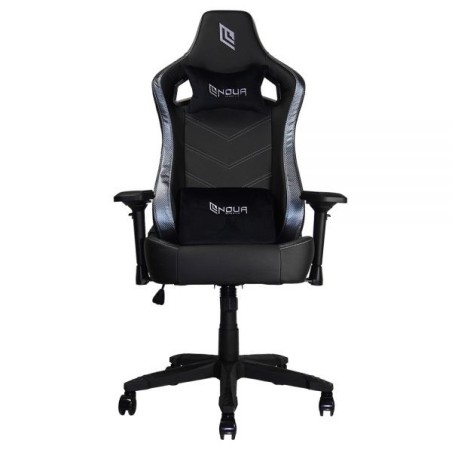 POLTRONA GAMING NOUA LOU L7 BLACK/S ILVER BRACCIOLI 4D SCHIEN.INCLINABI