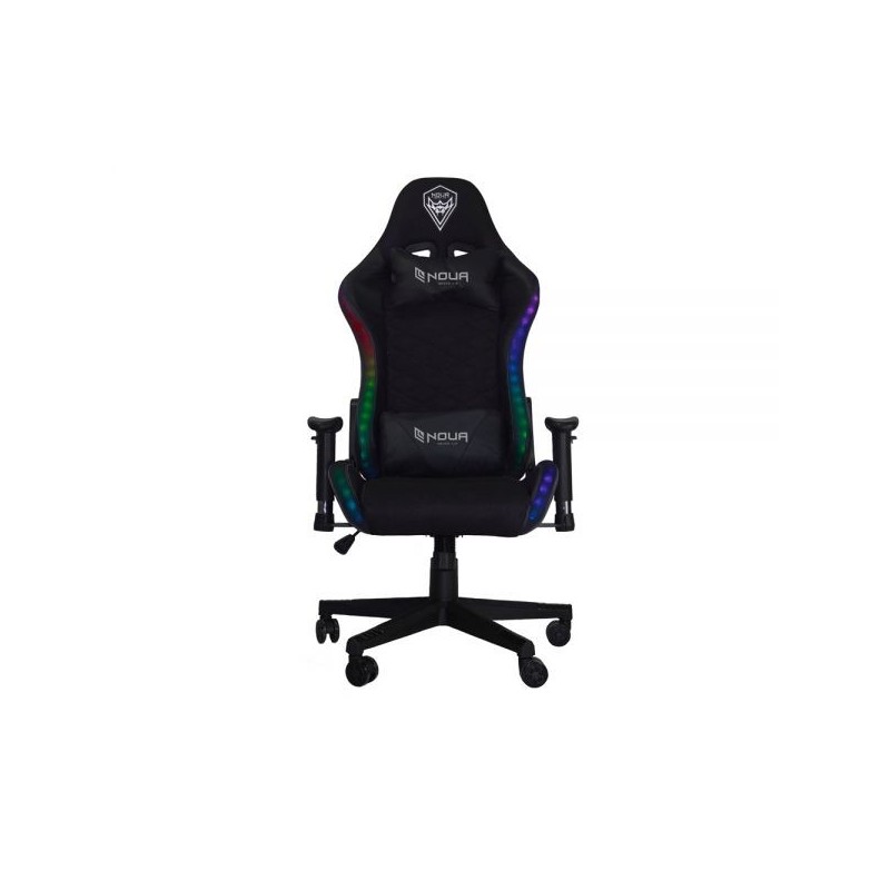 POLTRONA GAMING NOUA MAO M5 RGB POGGIATESTA E CUSCINO BLACK/RGB