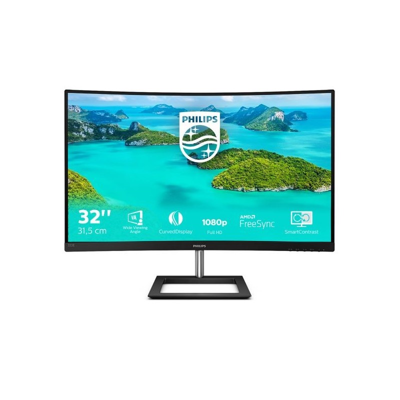 MON 32"IPS FHD CURVO DP VGA HDMI 322E1C/00 GAMING