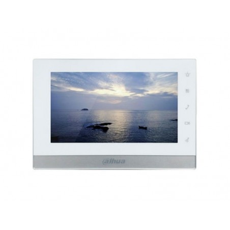 VIDEOCITOFONO UNIT&-192, INTERNA 7" BIANCO/SILVER BIFILARE