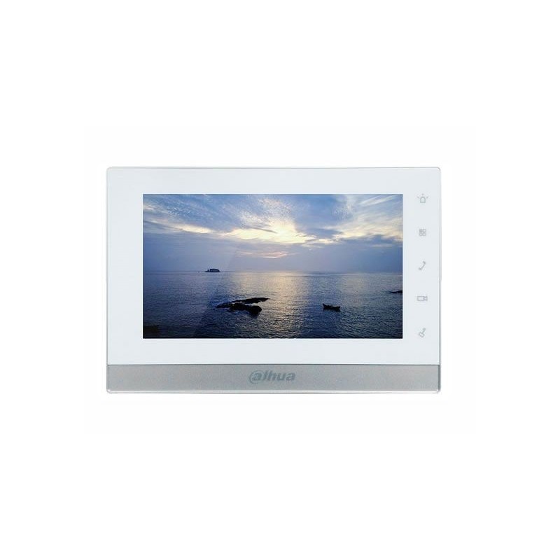 VIDEOCITOFONO UNITA, INTERNA 7" BIANCO/SILVER IP