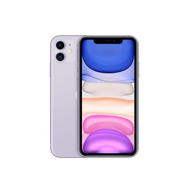 IPHONE 11 128GB PURPLE 6.1" (CON ALIMENTATORE E CUFFIE)