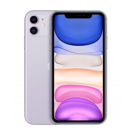 IPHONE 11 128GB PURPLE 6.1" (CON ALIMENTATORE E CUFFIE)