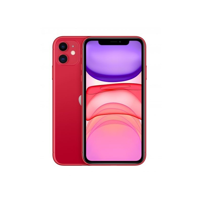 IPHONE 11 128GB RED 6.1" (CON ALIMENTATORE E CUFFIE)