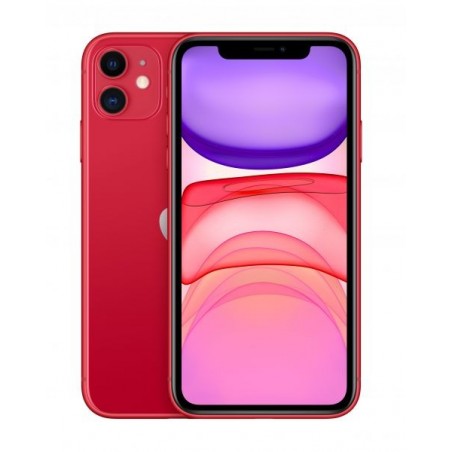 IPHONE 11 64GB RED 6.1" (CON ALIMENTATORE E CUFFIE)