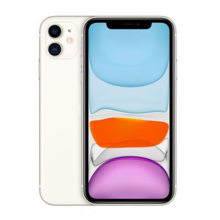 IPHONE 11 64GB WHITE 6.1" (CON ALIMENTATORE E CUFFIE)