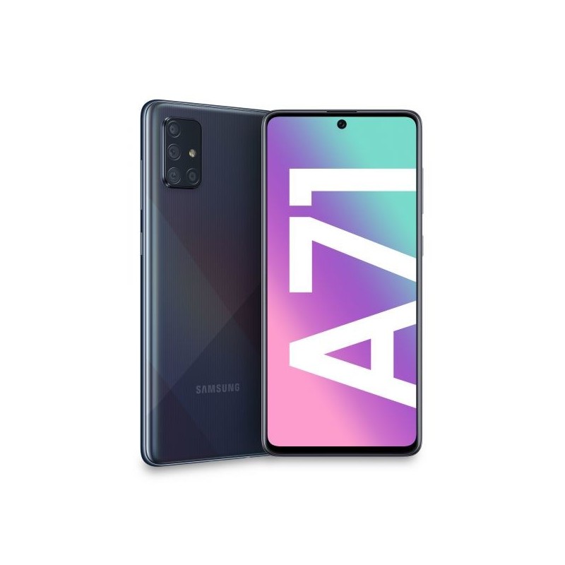 SM SAMSUNG GALAXY A71 BLACK 6,7" 6+128GB DS ITA