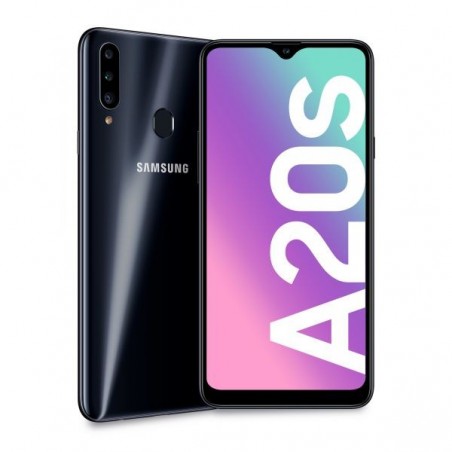 SM SAMSUNG GALAXY A20S BLACK 6,5" 3+32GB DS ITA